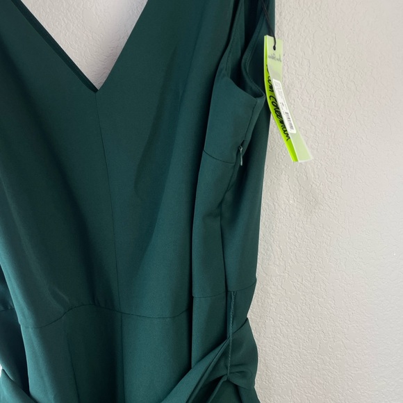 Sam Edelman Hunter‎ Green Jumpsuit Sz 14 - Picture 5 of 8